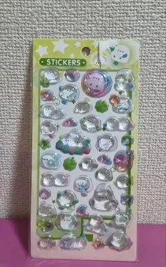 ボンボンドロップ　うるちゅる　シマエナガシール