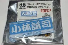 読売ジャイアンツ 小林誠司 沖縄公式戦開催記念 プレーヤーズアクリルバッジ
