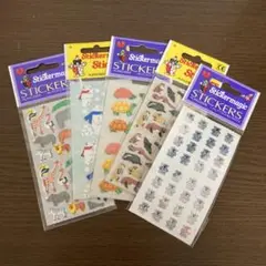 ステッカーマジック　シール　レトロ　ファンシー