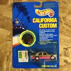 ホットウィール カリフォルニア カスタム　メルセデス ベンツ 380 SEL