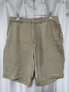 リネン ショートパンツ