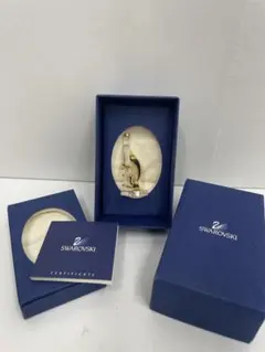 スワロフスキー 地球儀 置物 廃盤 美品 ゴールド - メルカリ
