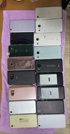 Samsung・pixel・Nokiaなど部品取り用Androidジャンク12台 - メルカリ