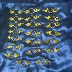 レジン空枠　コネクタ　まとめ売り　レジンにオススメ！推し活にも‼️ハンドメイド