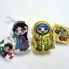 万博EXPO2025イタリア館限定 イタリアちゃん＆ルーチェ ミニ枕キーホルダー
