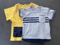 キッズ 半袖Tシャツ 2枚セット　110cm