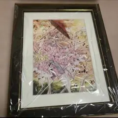 種村有菜 30周年記念展 くじ A賞 額装アートプリント 桜姫華伝 種村有