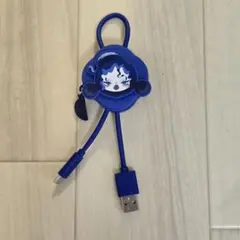 【限定値下げ】スカルパンダシリコンType-Cケーブル 青