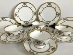 【未使用品】Noritake OASIS VERT カップ&ソーサー　7客セット 未使用品】Noritake OASIS VERT カップ&ソーサー 7客セット 2025