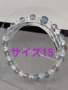 【J】天然石ブレスレット　数珠　パワーストーン　水晶