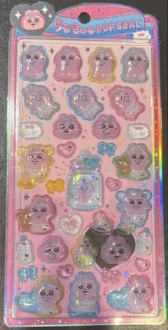 うるちゅるポップシール おぱんちゅうさぎ