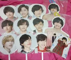 なにわ男子　道枝駿佑　うちわセット　フォトハンガー　まとめ売り