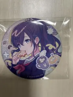 プロセカ　グリ缶　グリッター缶バッジ　バースデー　朝比奈まふゆ