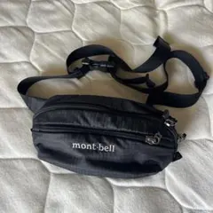 美品　mont-bell モンベル　ウエストポーチ　ブラック