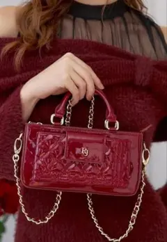 ショルダーバッグ Riu Enamel quilting phone bag wine 2026年最新】Riu phone bagの人気アイテム - メルカリ