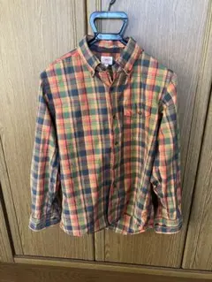 J.PRESS RED LABEL チェック柄シャツ Lサイズ