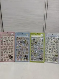 chiikawa 3Dステッカー4枚セット