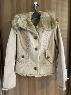 リバーシブル ファーコート