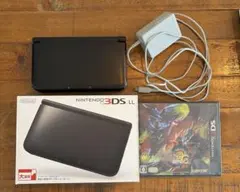 NINTENDO 3DS LL 本体とモンスターハンター3G