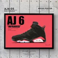 AJ6 インフラレッド キックスポスター スニーカーポスター/AJ6-05