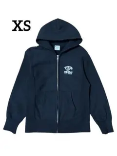 PIZZA OF DEATH ピザオブデス フルジップパーカー XS 黒