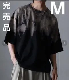 welise ハイクラスコットンスムース レベルグラデーションオーバーTシャツ