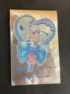 劇場版 キミとアイドルプリキュア♪ 入場特典うちわ型クリアカード キュアニャミー
