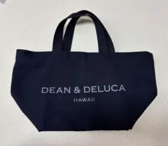 DEAN & DELUCA ブラックトートバッグ Hawaii