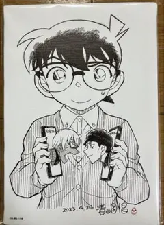 名探偵コナン 黒鉄の魚影 メモリーWアートボード 応募者全員サービス