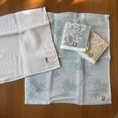 フェイス&ハンドタオルセット（4枚）