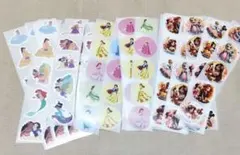 ディズニープリンセス シールセット　3種×50枚 合計150枚