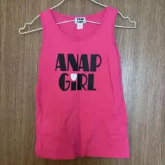 ANAP GIRL ピンク タンクトップ