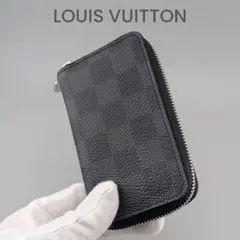【美品・箱付】ルイヴィトン ジッピーコインパース ダミエ グラフィット RFID