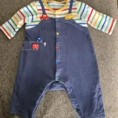 ミキハウス　ロンパース　70cm