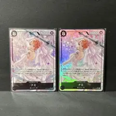 【美品】ワンピースカード　OP15-086 ナミ　SR パラレル