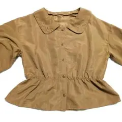 レディース トップス シャツ 刺繍 ブラウス 【M】