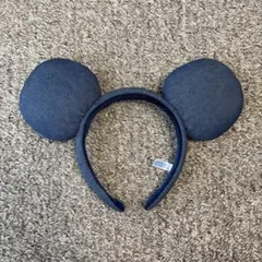ディズニー ミッキー耳カチューシャ ネイビー