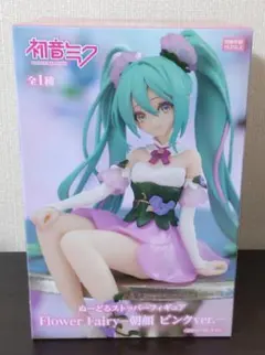 初音ミクぬーどるストッパーフィギュア　Flower Fairy-朝顔ピンクver