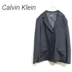 Calvin Klein テーラードジャケット サイズ6 ブラック　ビジネスM