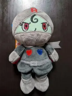 アンパンマン　ぬいぐるみ　プリちぃビーンズ　ブラックロールパンナ