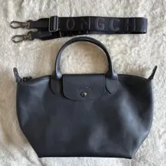 LONGCHAMP ル プリアージュ® エクストラ S トップハンドルバッグ 黒