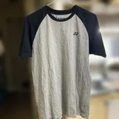 YONEX バドミントン Tシャツ JP S グレー/ブラック