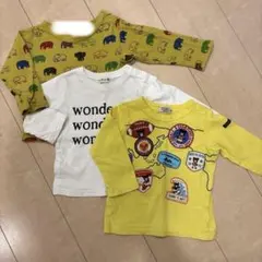 子供用Tシャツセット（動物柄・パッチ）