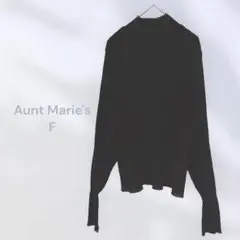 Aunt Marie's 長袖ニット　薄手　シンプル　袖長め　ベーシックのサムネイル