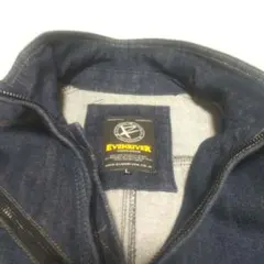 未使用級 EVENRIVER デニムジャケット Gジャン 濃紺 L