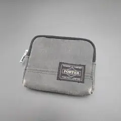 【大人気】PORTER ポーター　キャンバスコインケース ブラック　ジップ　良品