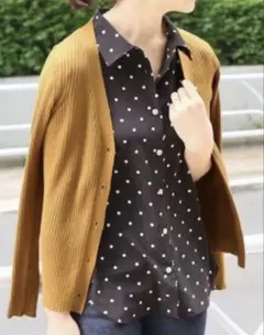 IENA Vネックリブカーディガンのサムネイル