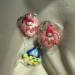 サンリオ メルヘン工房 おなまえホルダー ハローキティ マイメロ ハンギョドン