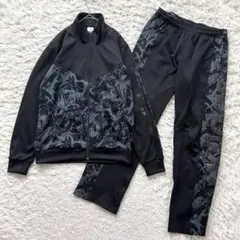 adidas neo 総柄　長袖　ジャージ　セットアップ　洗えるのサムネイル