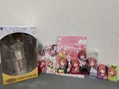 【みんなのくじ】【長女賞】五等分の花嫁 中野一花 フィギュア、他オマケ5点セット